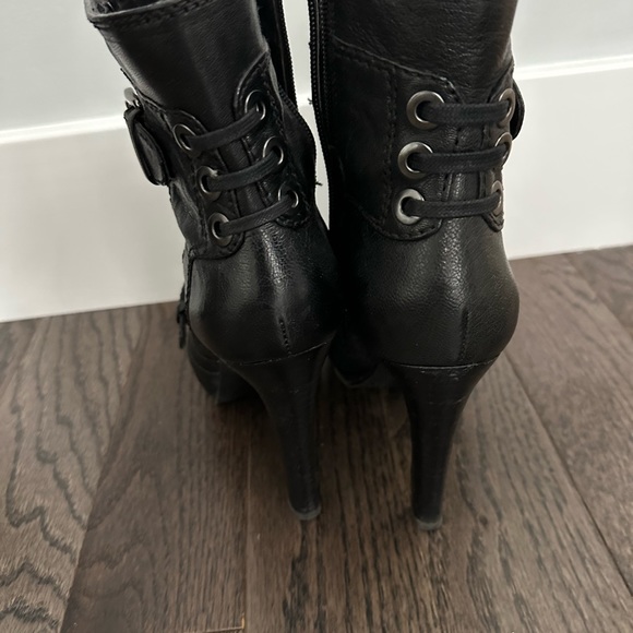 Nine West leather boots size 7.5 - Picture 5 of 5